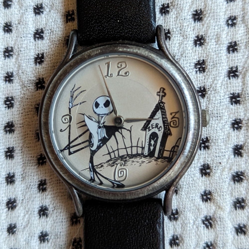 Vintage Nightmare Before Christmas watch by Seiko SII